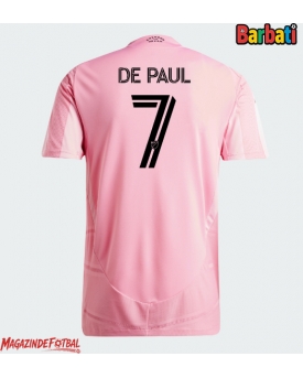 Inter Miami Rodrigo De Paul #7 Tricou Fotbal Replică 2026-27 Barbati Acasa Inter Miami Rodrigo De Paul #7 Tricou Fotbal Replică 2026-27 Barbati Acasa